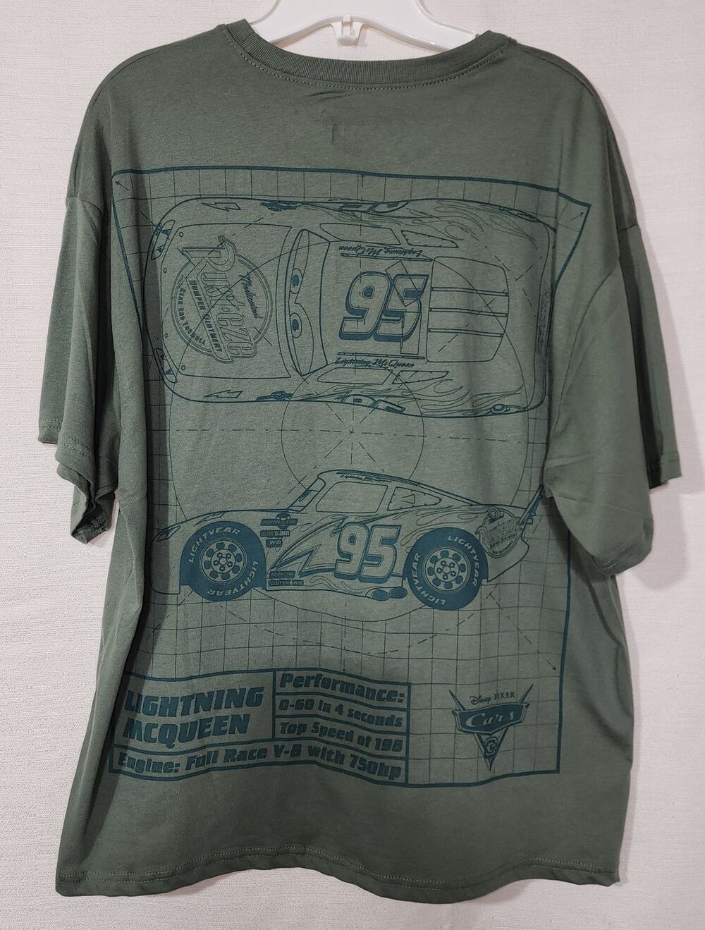 Lighting McQueen women Medium shirt
